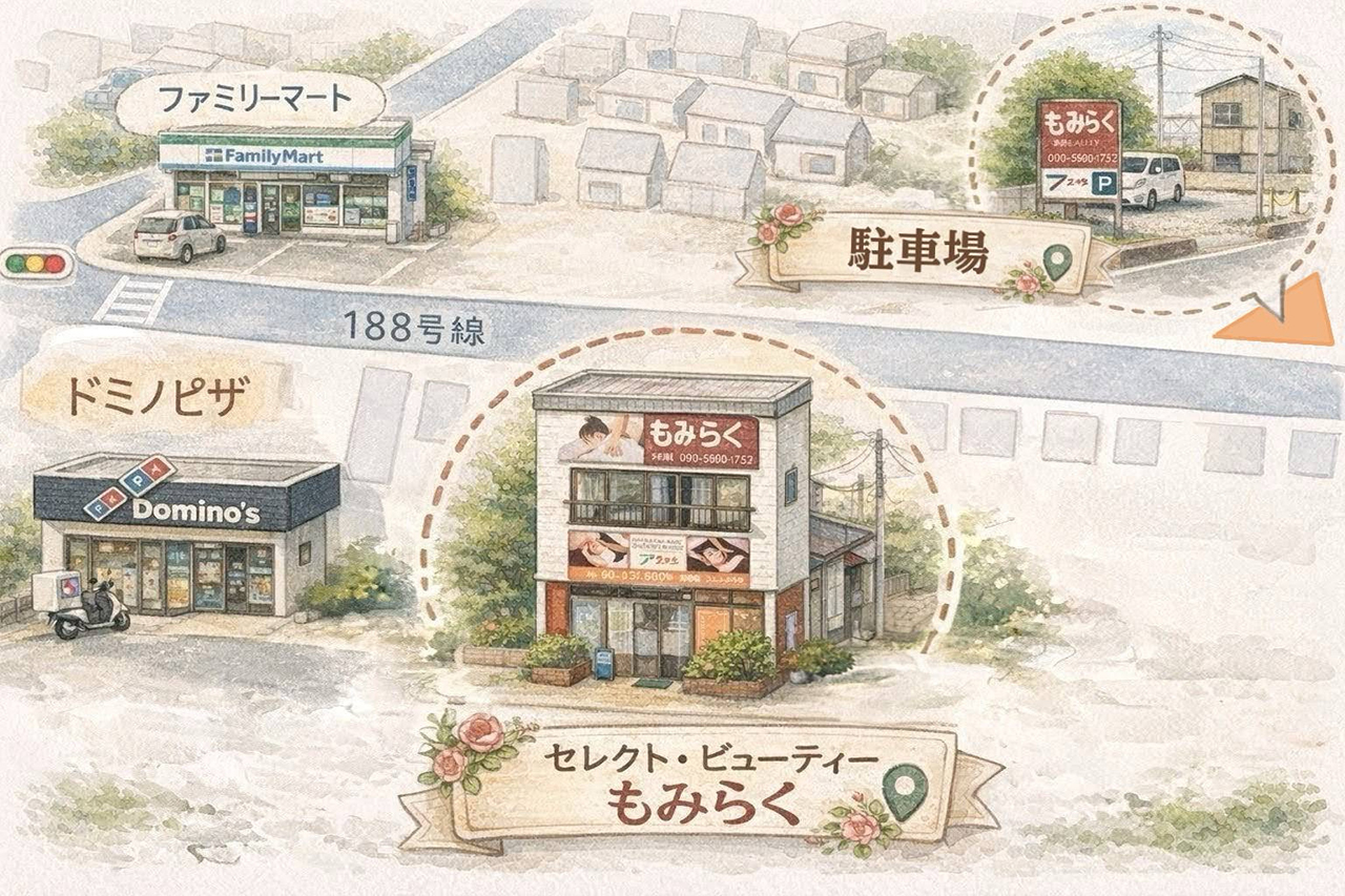 駐車場の場所です